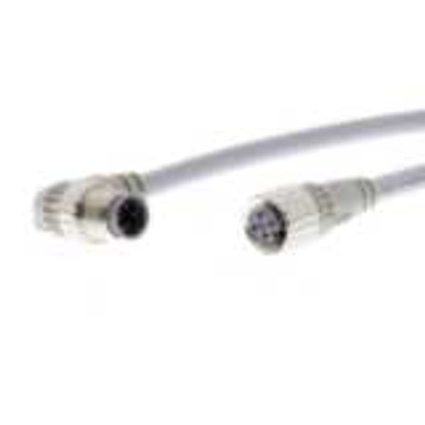 Cable with connectors on both cable ends, M12 straight socket (female) XS2W0463F image 3