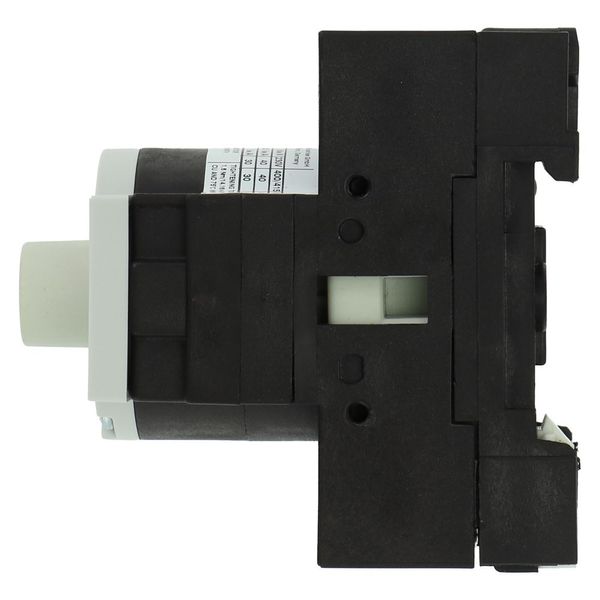 On-Off switch, P1, 40 A, rear mounting, 3 pole, Without metal shaft image 25