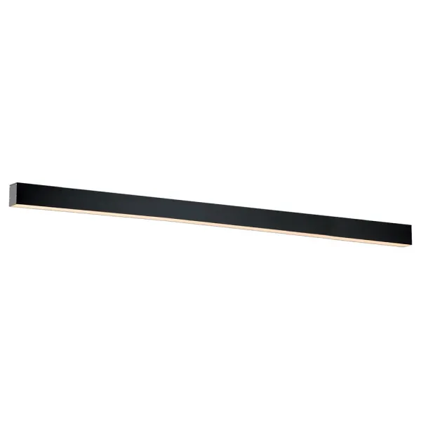 Linear Wall Lamp L3100 4000K Black Dim. Station Ul image 1