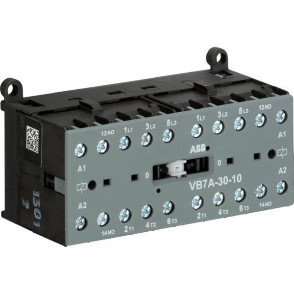 VB7A-30-10-80 Mini Reversing Contactor 220 ... 240 V AC - 3 NO - 0 NC - Screw Terminals image 1