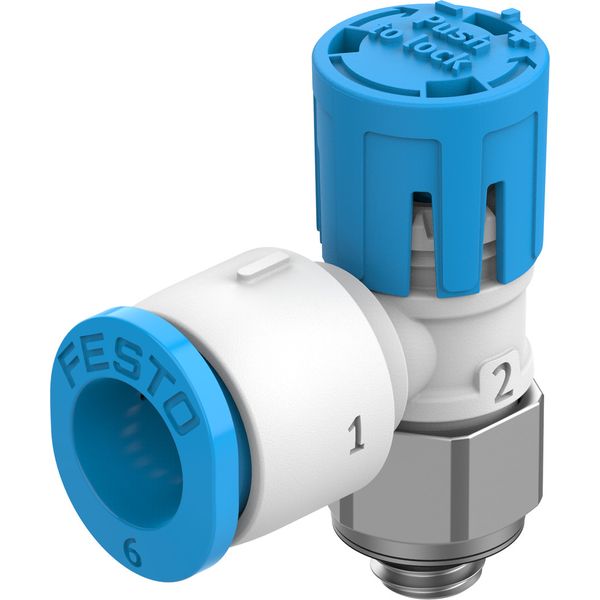 VFOE-LE-T-M5-Q6 One-way flow control valve image 1