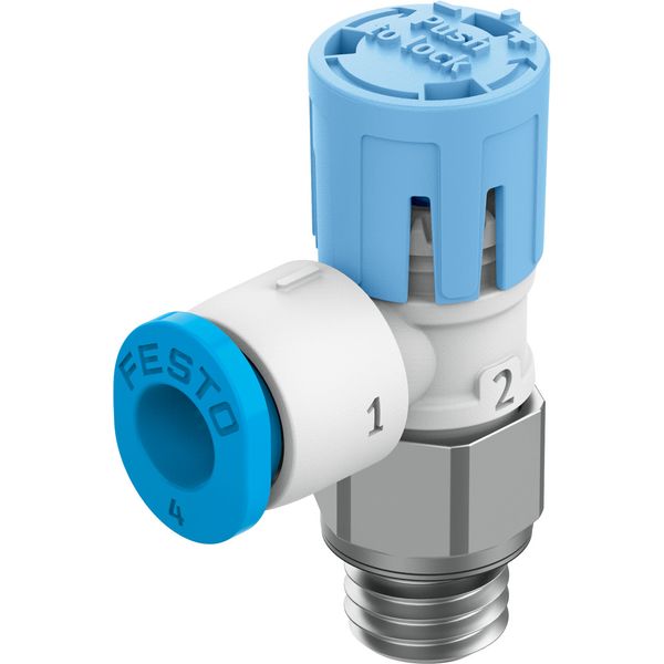 VFOE-LS-T-M7-Q4 One-way flow control valve image 1