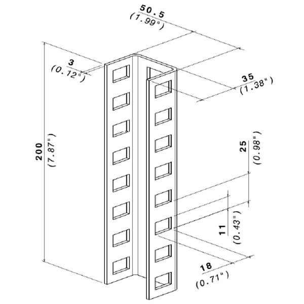 Profielverbinder U60 Thvz image 1