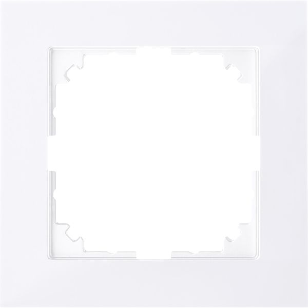 M-Pure frame, 1-gang, active white image 3