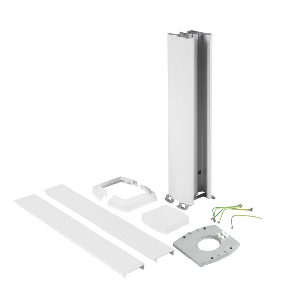 Interlink - mini column 0.68m two face flat white image 1