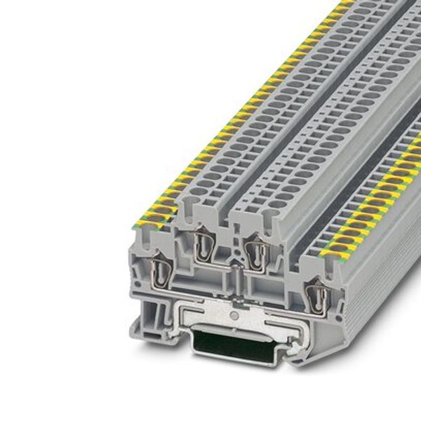 STTB 2,5-PE/L - Protective conductor double-level terminal block image 3