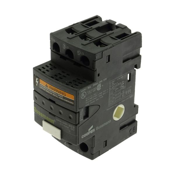 Eaton Bussmann series Optima fuse holders, 600V or less, 0-30A, Philslot Screws/Pressure Plate, Three-pole image 19