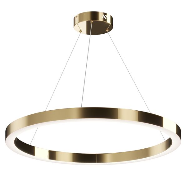 Modern Saturno Pendant lamp Brass image 1