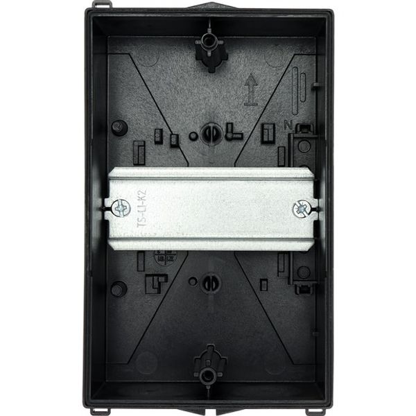 Insulated enclosure, HxWxD=160x100x145mm, +mounting rail image 5