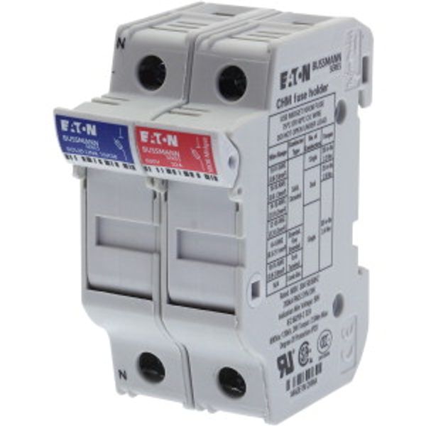 Fuse-holder, LV, 32 A, AC 690 V, 10 x 38 mm, 1P+N, UL, IEC, DIN rail mount image 30