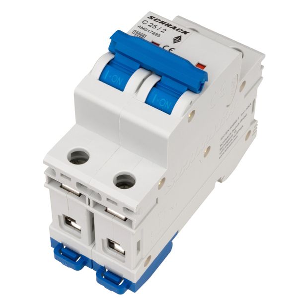 Miniature Circuit Breaker (MCB) AMPARO 10kA, C 25A, 2-pole image 6