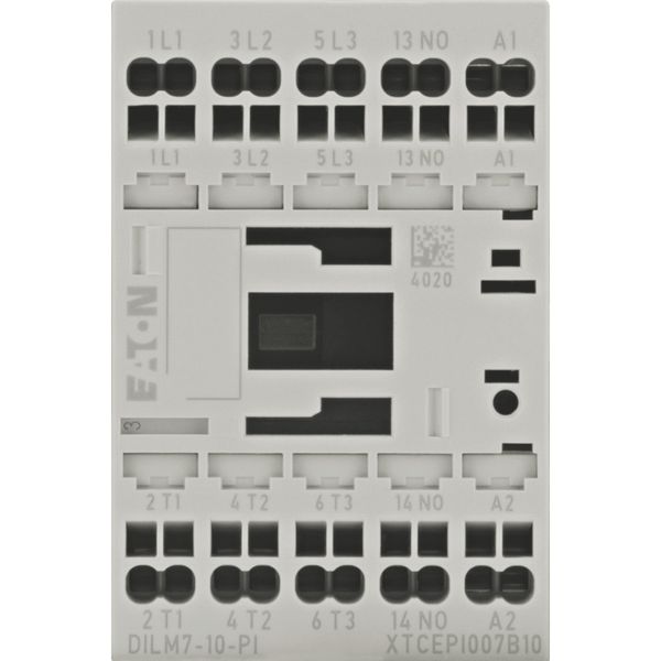 Contactor, 3 pole, 380 V 400 V 3 kW, 1 N/O, 110 V 50 Hz, 120 V 60 Hz, AC operation, Push in terminals image 6