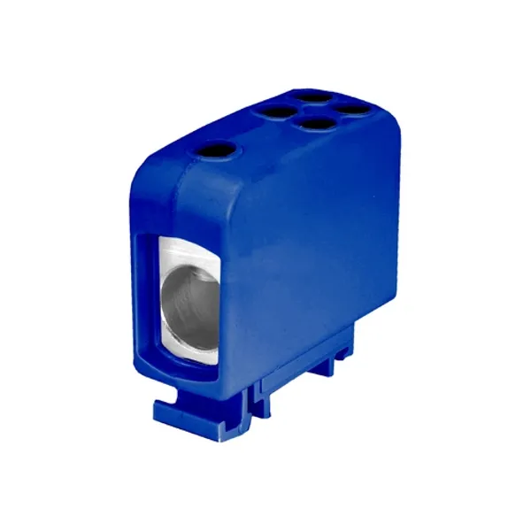 AL/CU universal rail-mounted terminal block ZGG1x70/4x16n blue image 2