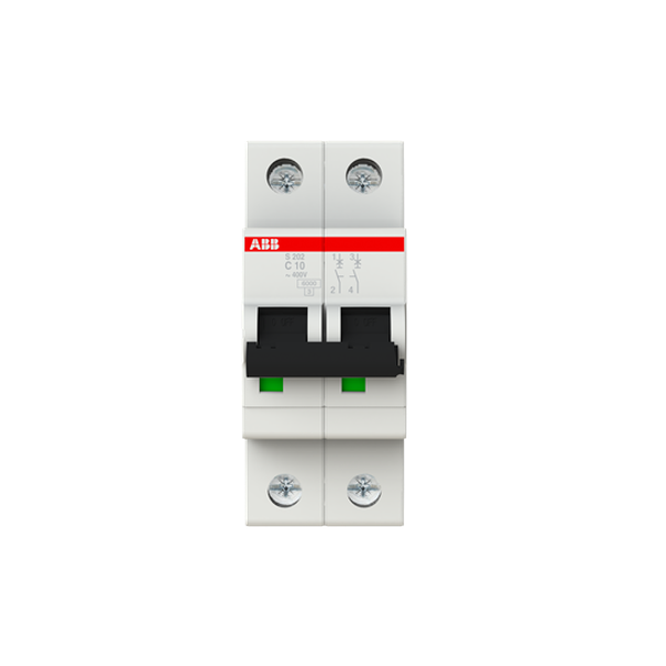 S202-C10 Miniature Circuit Breaker - 2P - C - 10 A image 7