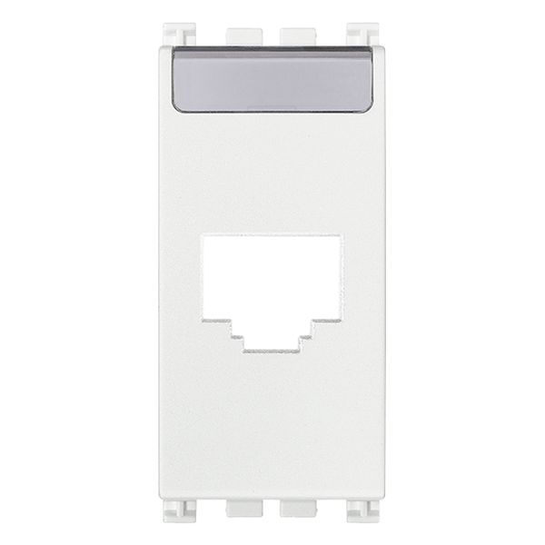 RJ45 AMP Avaya adaptor white image 1