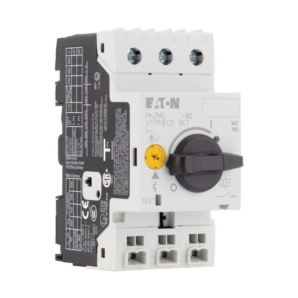 Motor-protective circuit-breaker, 0.09 kW, 0.25 - 0.4 A, Screw terminals on feed side/spring-cage terminals on output side image 6