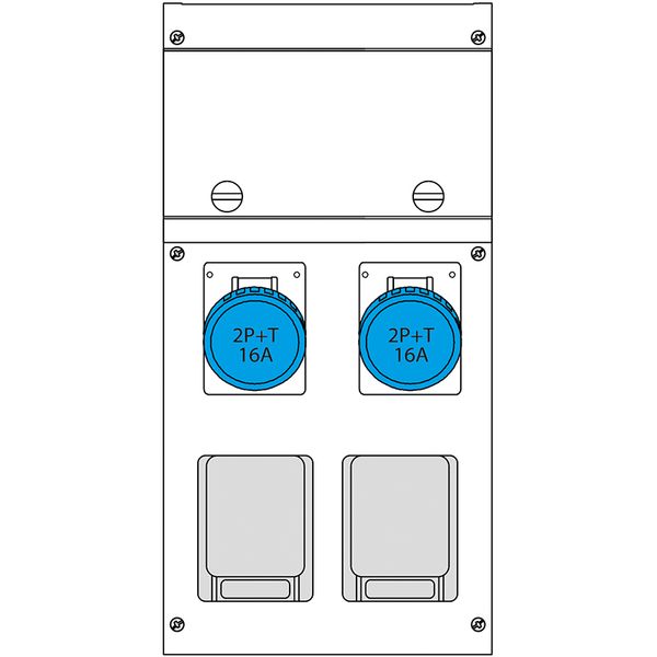 DISTRIBUTION ASSEMBLY (ACS) IP66 16A image 2