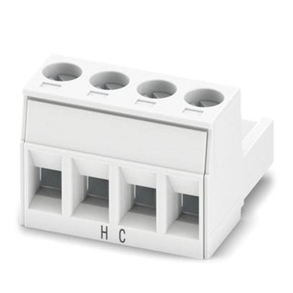 MSTB 2,5 HC/ 4-ST WH - PCB connector image 1