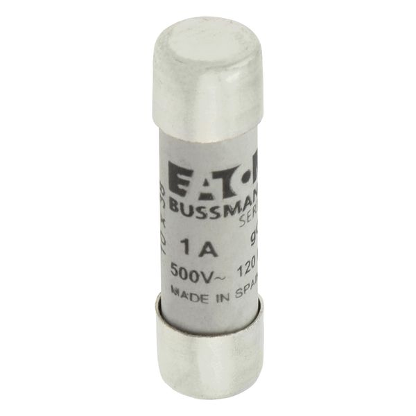 Fuse-link, LV, 1 A, AC 500 V, 10 x 38 mm, gL/gG, IEC image 8