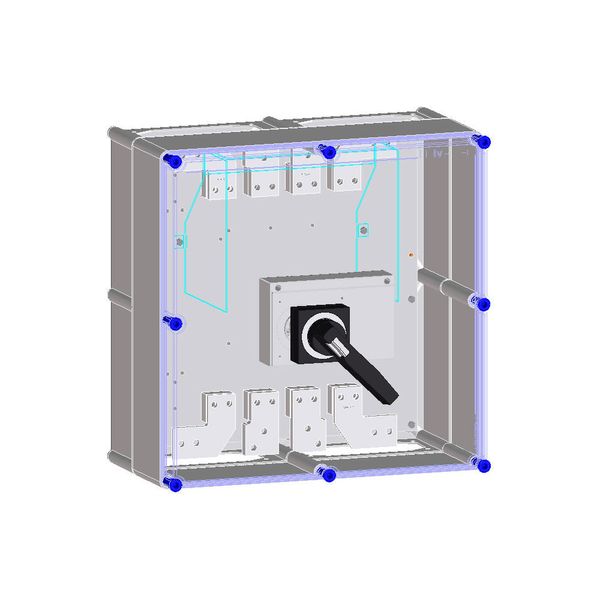 Switch enclosure prepared for 1 NZM4 MCCB 4P image 3