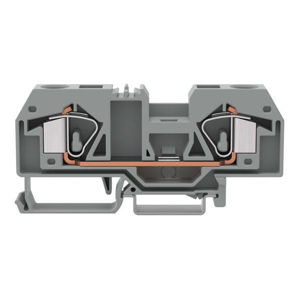 2-conductor through terminal block 16 mm² center marking orange image 5