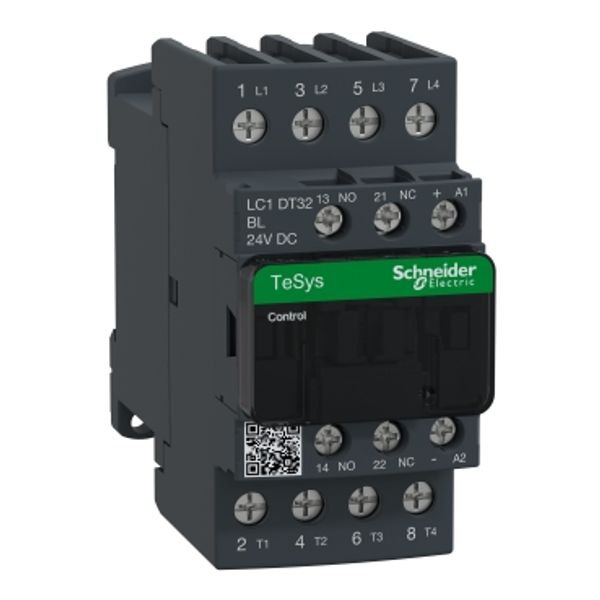TeSys Deca contactor - 4P(4 NO) - AC-1 - = 440 V 32 A - 24 V DC low cons coil image 4