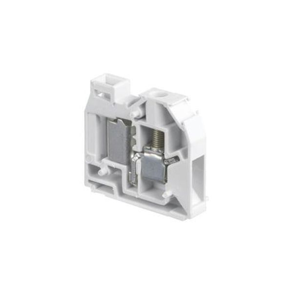 DB2,5/5,ADO, FEED THROUGH, GREY, TERMINAL BLOCK image 1