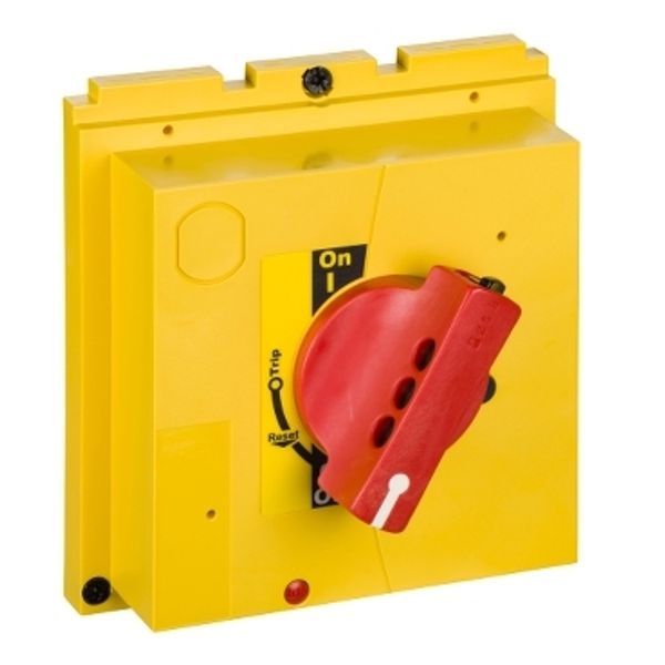 Direct rotary handle, ComPact NSX 400/630, red handle/yellow front, IP40 image 2