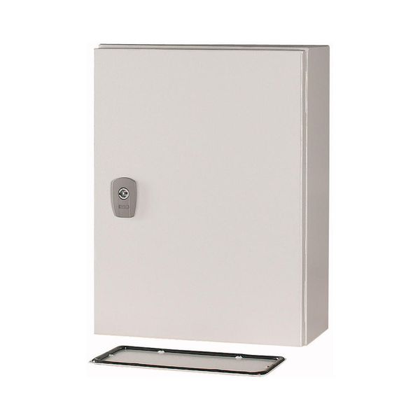 Wall enclosure with mounting plate, HxWxD=400x300x150mm image 12