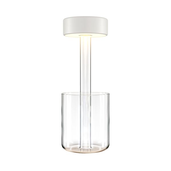 Modern AI Collaboration Battery lamp White image 1