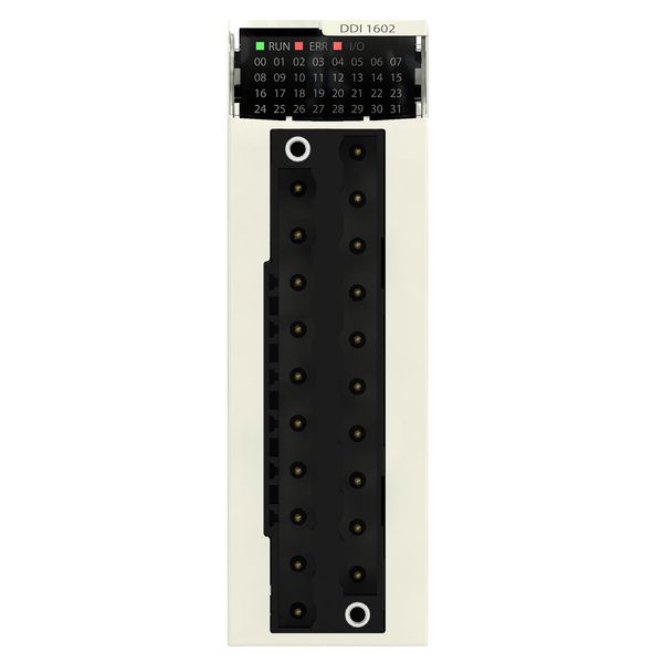 discrete input module X80 - 16 inputs - 48V DC current sink (logic positive) - severe image 1