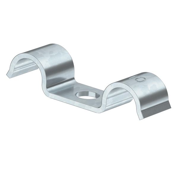 1015 D 7 G Fastening clip for 2 cables 7mm image 1