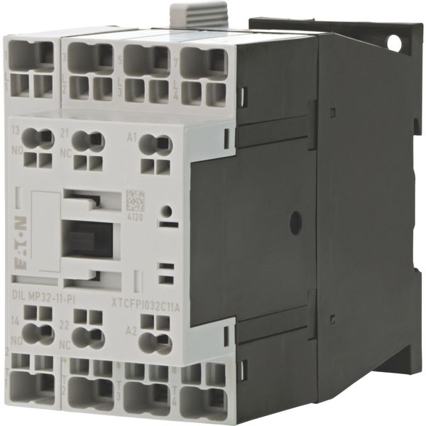 Contactor, 4 pole, AC operation, AC-1: 32 A, 1 N/O, 1 NC, 220 V 50/60 Hz, Push in terminals image 27