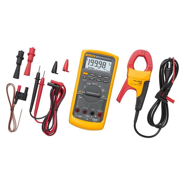 FLUKE-87V/IMSK Digital multimeter Fluke 87V and the i400 AC current clamp image 1