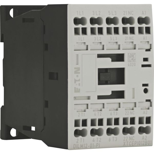 Contactor, 3 pole, 380 V 400 V 5.5 kW, 1 NC, 230 V 50 Hz, 240 V 60 Hz, AC operation, Push in terminals image 8