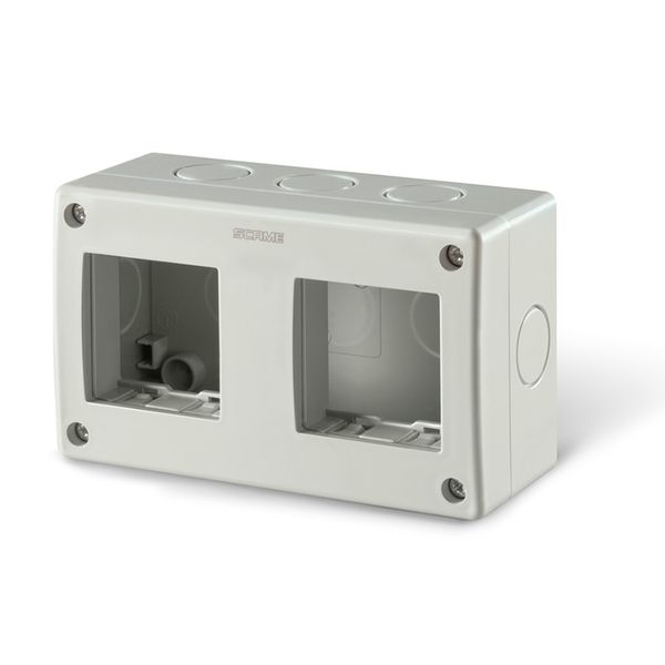 EVOLVE S. M. ENCLOSURE IP40 - 2+2 GANG image 1