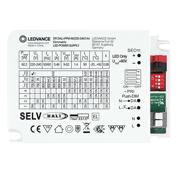 DR-PFM-250 OTI DALI DIM 1-4 CB VS48LEDV image 1