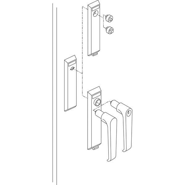 TRIANGLE INSERT 7MM F 3P LOCKING image 1