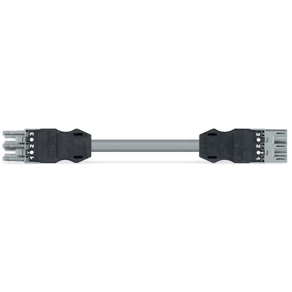 pre-assembled interconnecting cable Eca Socket/plug gray image 4