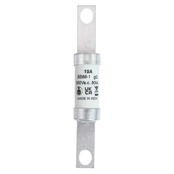 Fuse-link, low voltage, 10 A, AC 550 V, BS88, 21 x 129  mm, gL/gG, BS image 17