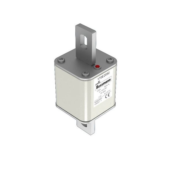 Fuse-link, high speed, 125 A, AC 500 V, 55 x 55 x 140 mm, aR, IEC, with indicator image 13