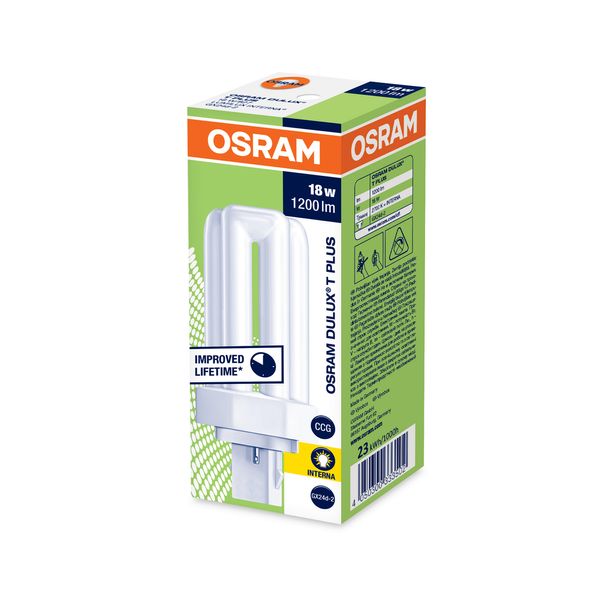 DULUX T 18W/827 PLUS GX24D FS1     OSRAM image 3