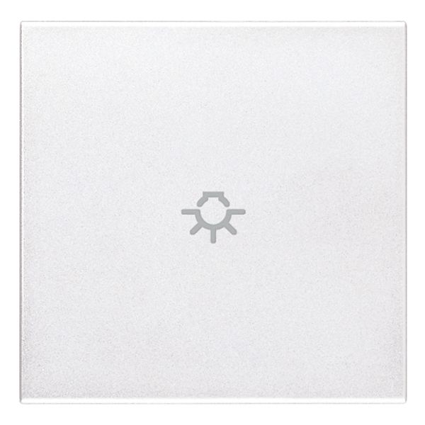 Axial button 2M light symbol white image 1