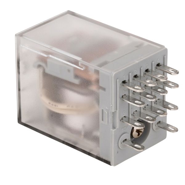 Plug-in Relay 14 oin 4 C/O 5A 24VAC, S-Relay RS5 image 3