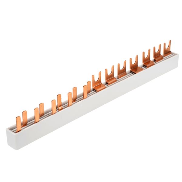 Busbar, 1xRCCB 4-pole, 1 MCB 3-pole, 5 MCB 1+N/1 MW, 12MW image 5