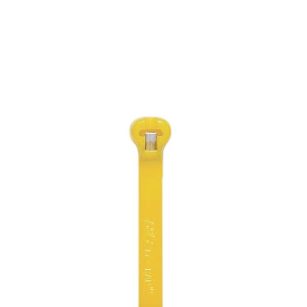 TY46M-4 CABLE TIE 50LB 7 YELLOW ID 5X.875 image 2