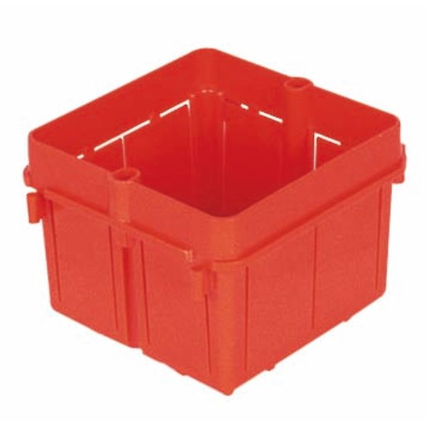 SQUARE FLUSH-MOUNTING BOXES - 2 GANG SECTIONAL - HALOGEN FREE - 70x70x50 image 2