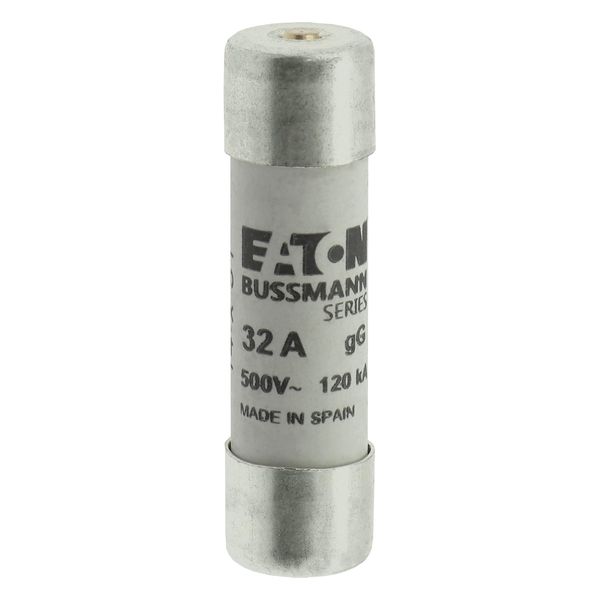 Fuse-link, LV, 32 A, AC 500 V, 14 x 51 mm, gL/gG, IEC, with striker image 8