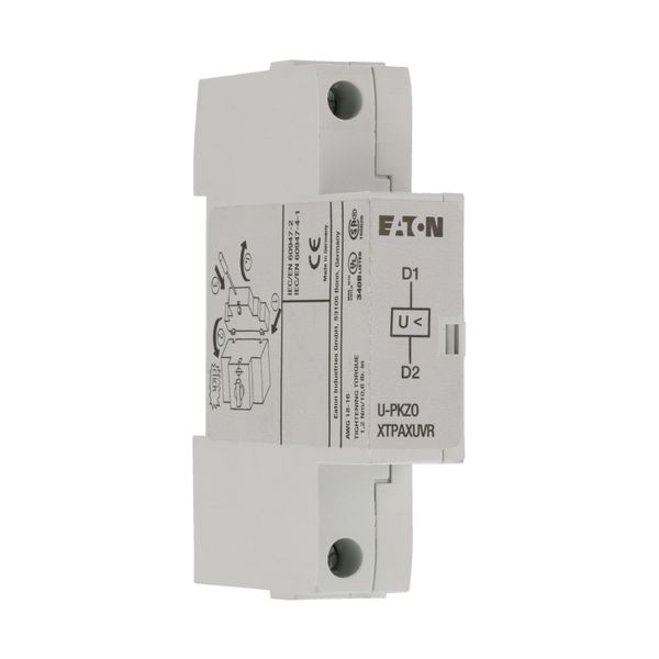 Undervoltage release PKZ0(4), PKE, AC, 24 V 60 Hz, Screw terminals image 9