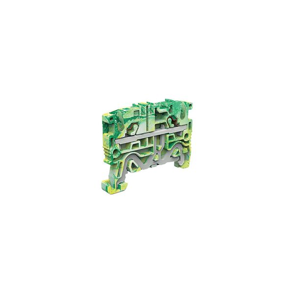 Push-in terminal block 2.5mm2, 1-level, earth connection image 1